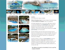 Tablet Screenshot of midwestpoolsintl.com